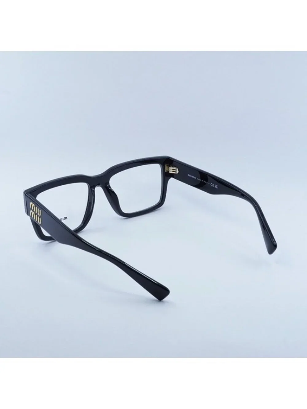 Miu Miu MU02XV 1AB1O1 Eyeglasses Black 54mm Rectangle Frame